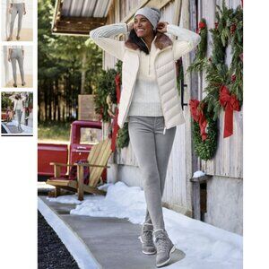 NWT Talbots Petite Sparkle Stretch Corduroy Jeggings